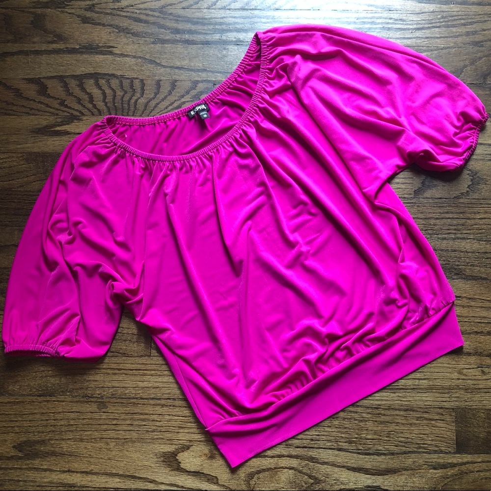 Fuchsia Express Blouse Top